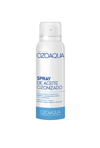 Aceite de Ozono en Spray Ozoaqua 100 ml, aceite ozonizado para piel sensible